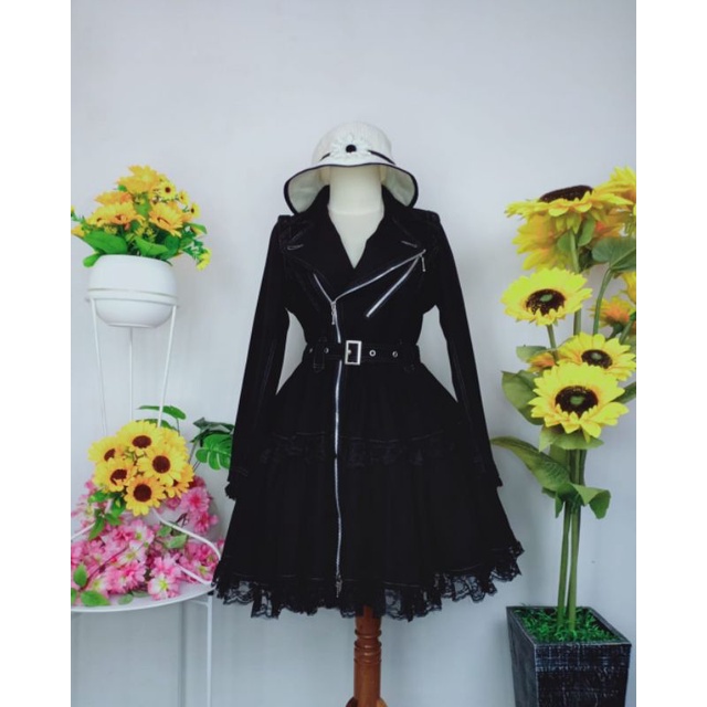 Dress kawaii premium Goth lolita