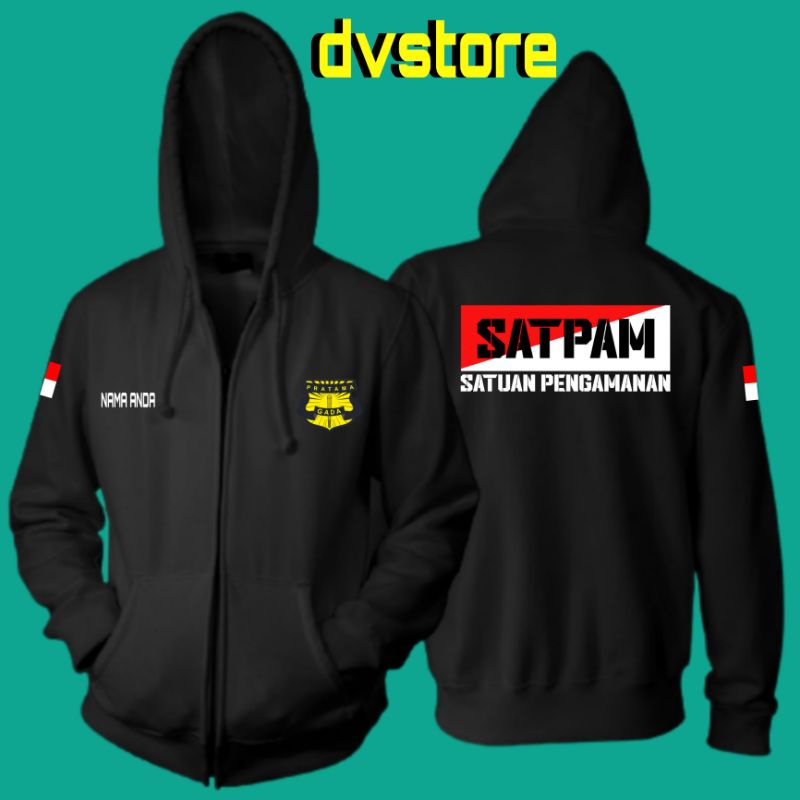Zipper Satpam Gada Pratama//Jaket Satpam//Sweater Satpam//Sweater Keren Murah//Jaket Murah Berkualit