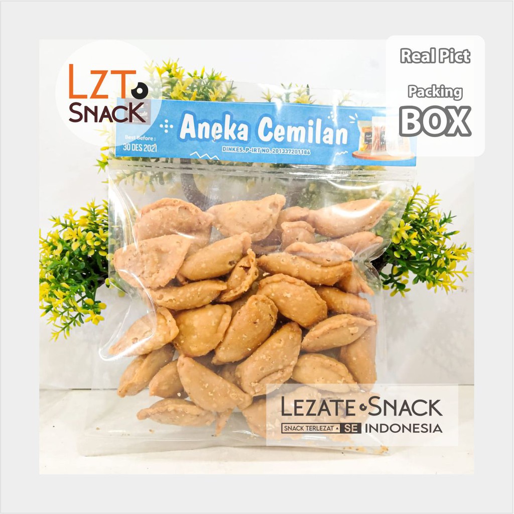 

Sedap Snack - Pastel Abon Mini 200gr / Pastel Kering Rasa Abon Udang / Pastel Kiloan Murah Sumpia Kiloan