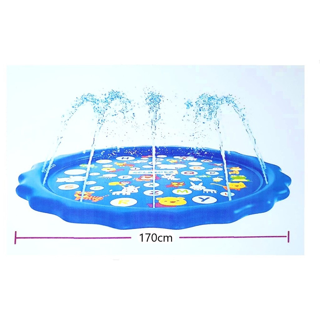 Water Spray Pad Outdoor Lawn Sprinkler Game Pad Kolam Air Mancur