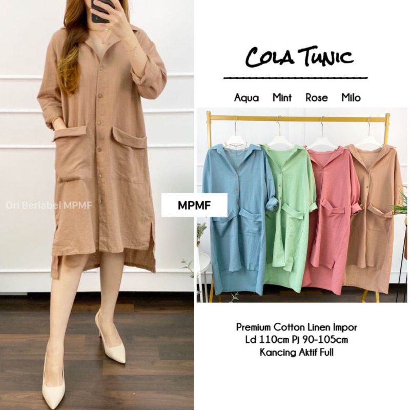 ATASAN WANITA / COLA TUNIC BY MPMF [READY]