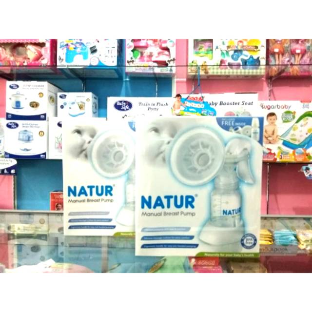 Diskon Natur manual breast pump(pompa ASI)