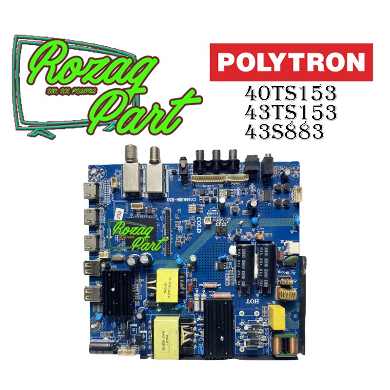 Mesin Mainboard Mpeg Modul TV Polytron Type PLD 43S883 43S 883