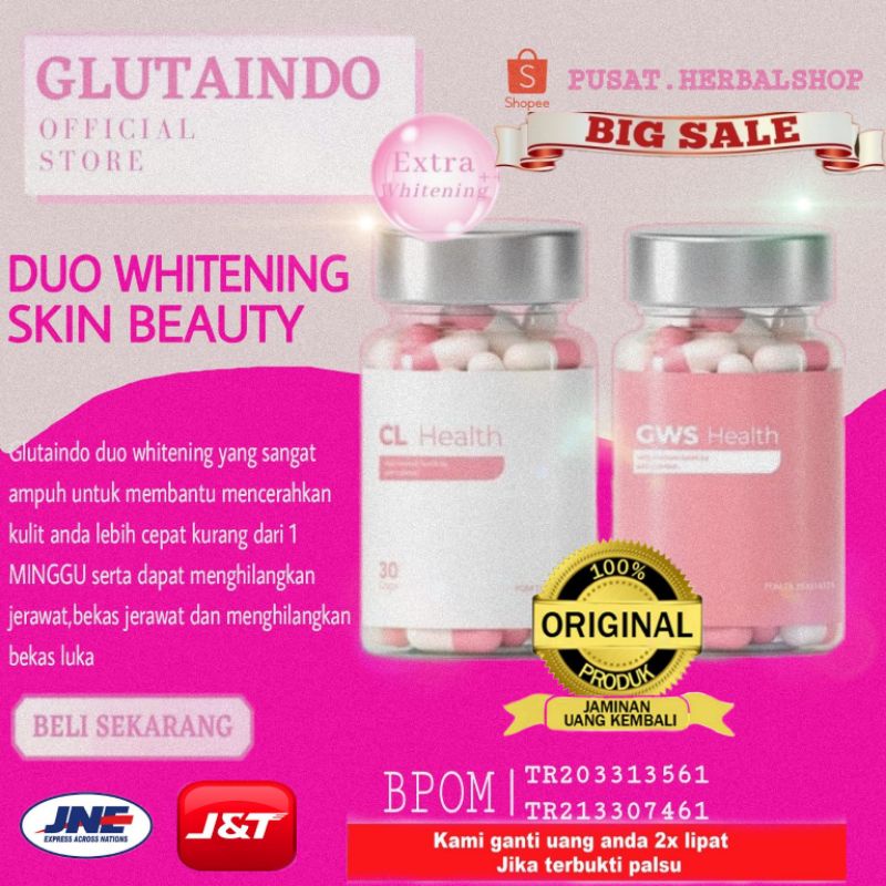 GLUTAINDO COLLAWHITE SKIN 7x EXTRA SUPLEMEN PEMUTIH KULIT