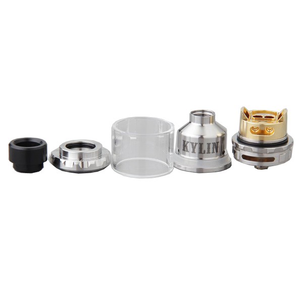 Kylin 24 RTA Atomizer - SILVER [Authentic] KlikVapebandung