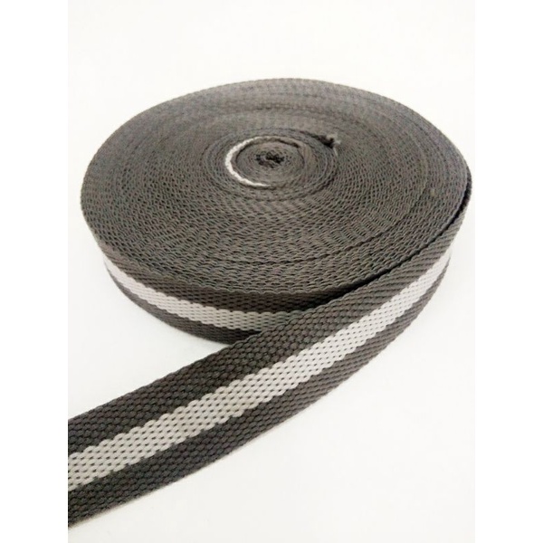 webbing / bisban garis  KD A75  uk 3 cm x 20 meter