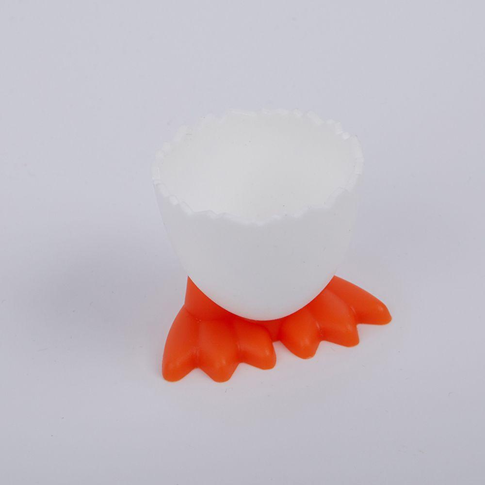 Top1 /2 /4Pcs Egg Cup Holder Rebus Kreatif Pembuka Wadah Telur