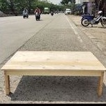 meja kayu jati Belanda 100x60x25cm
