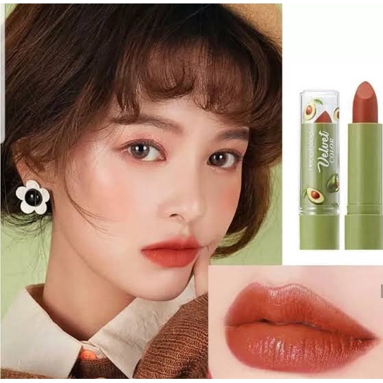 Lip matte avocado / lipstik hasaya girl avocado super lip matte