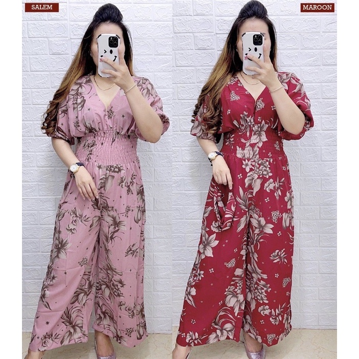 Jumpsuit Sandra 413 Free Bando | Jumpsuit Jumbo