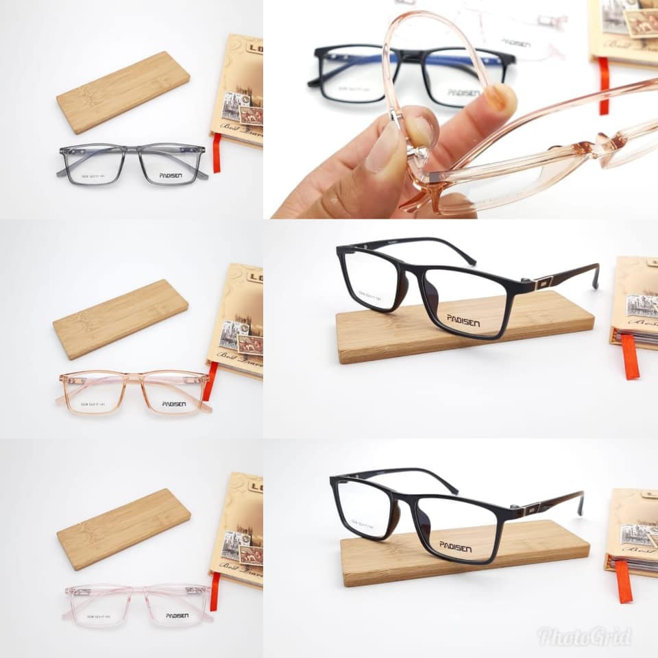 Kacamata frame padisen wanita & pria tr90 5238 size 52-17-141
