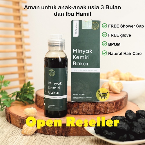 MINYAK KEMIRI BAKAR ASLI BALI / MY KIND OF BEAUTY / MKB HEALTH &amp; BEAUTY 100% ORIGINAL BPOM