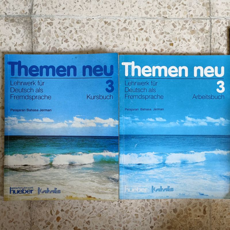 Seri 1,2, dan 3 Original themen neu kursbuch lehrwerk fur deutsch als fremdsprache pelajaran bahasa 