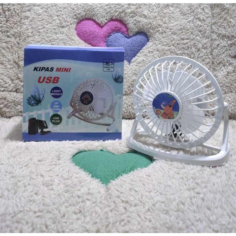 Kipas Angin Portable / Kipas Angin USB / Kipas Angin Mini / Mini Fan / Kipas USB⭐ IndoStar ⭐