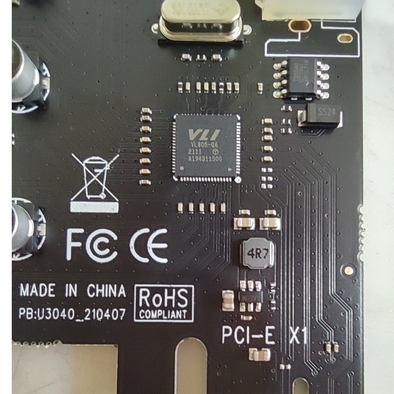 PCI CARD EXPRESS USB 3.0 4 PORT