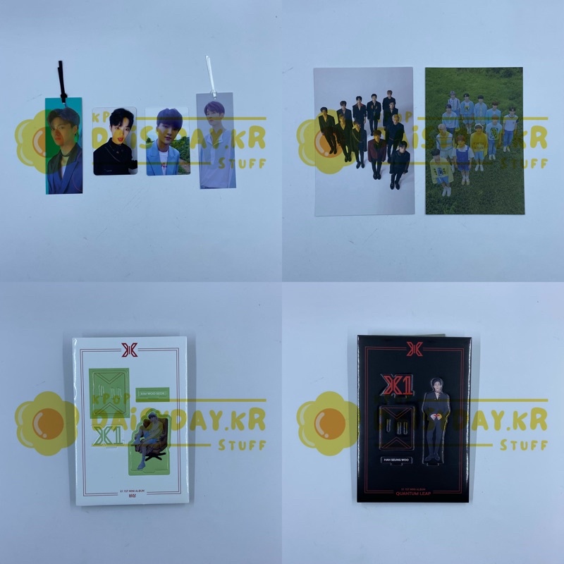 

X1 - PC, Bookmark, Photostand, Postcard Cha Junho, Son Dongpyo, Han Seungwoo, Kim Wooseok