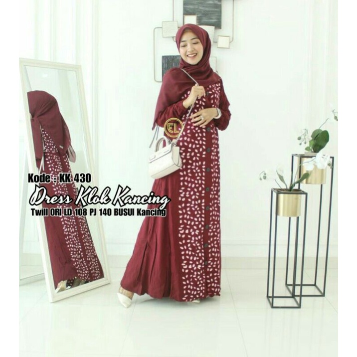 TWILL ORI ELZHAF/ DRESS KLOK KANCING