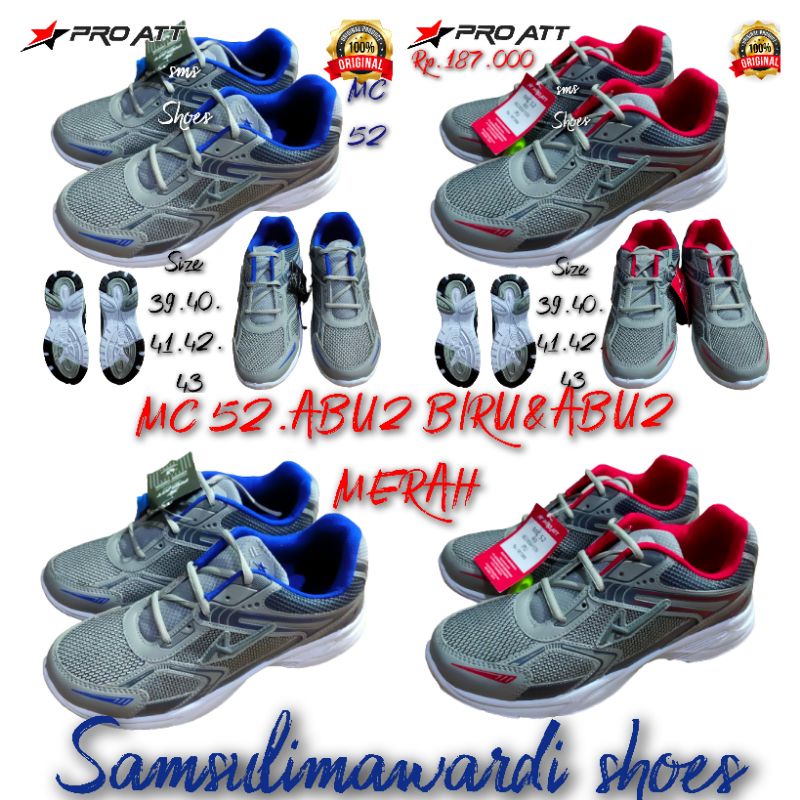 SEPATU SNEAKER PRO ATT ORIGINAL TERLARIS