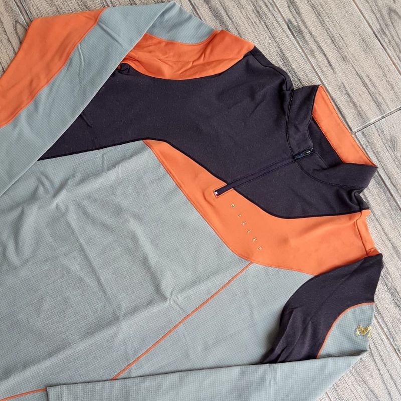 Baselayer Baju Hangat Sweater Outdoor Millet size M