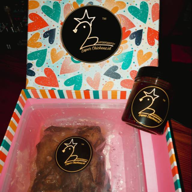 Parcel makanan, hampers makanan, parcel lebaran, parcel ayam ungkep, ayam kalasan