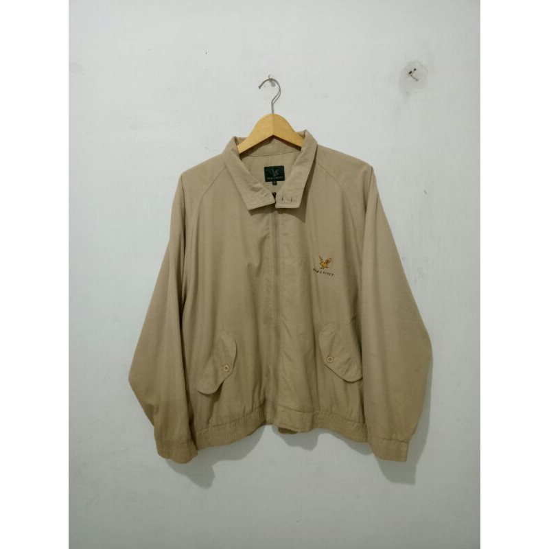 jaket harrington/bomber lyle & scott