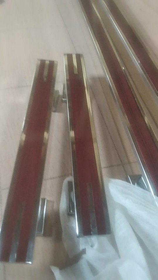 Handle Pintu Rumah 35 Cm & 45 Cm / Tarikan Pintu / Gagang Pintu Rumah Minimalis Terbaru Maroon