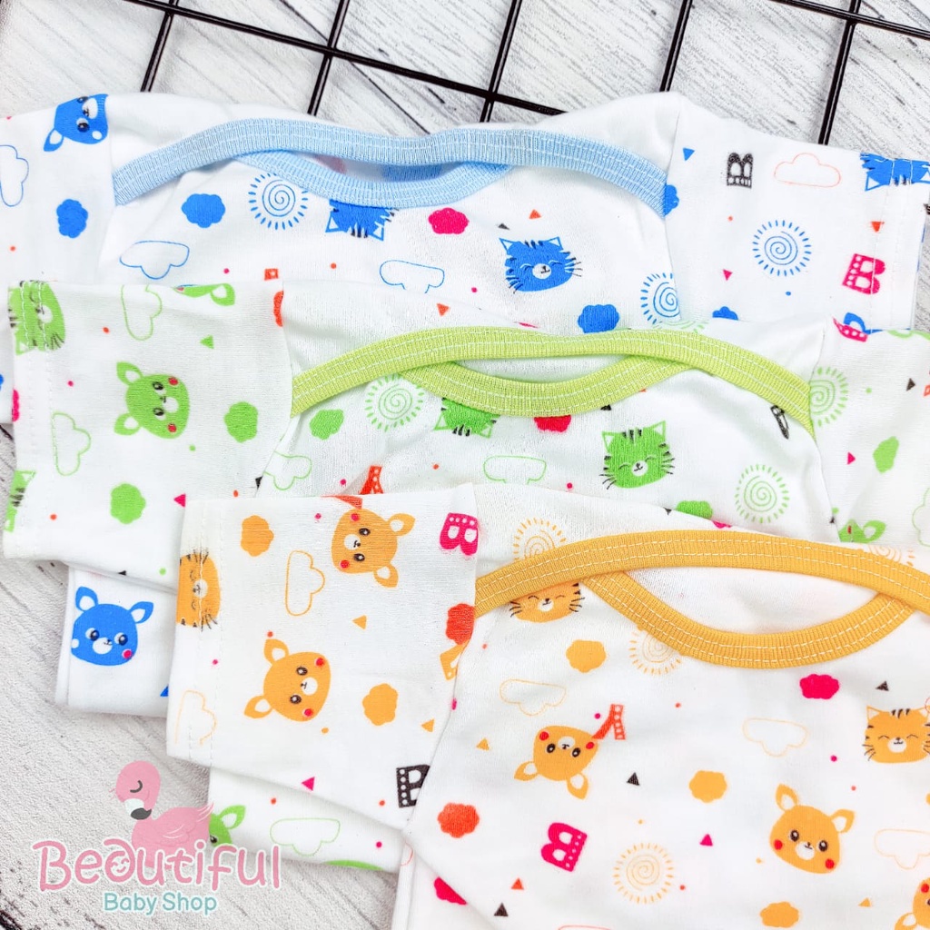 3pcs Jumper Bayi Baru Lahir 0-3 Bulan / Bodysuit Bayi Newborn / Baby.ou_