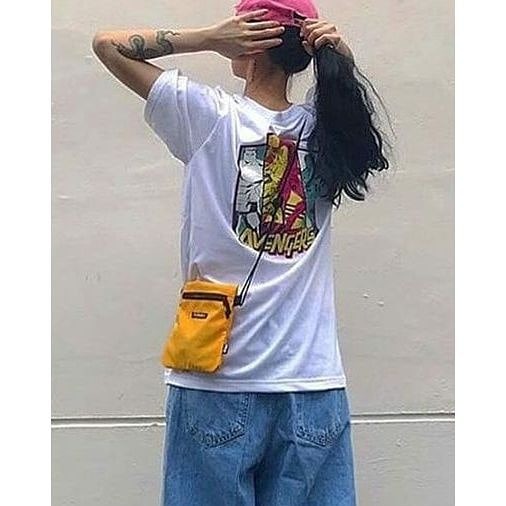 Marvel T-Shirt Marvel Shirt  Marvel Kaos Kaos Wanita