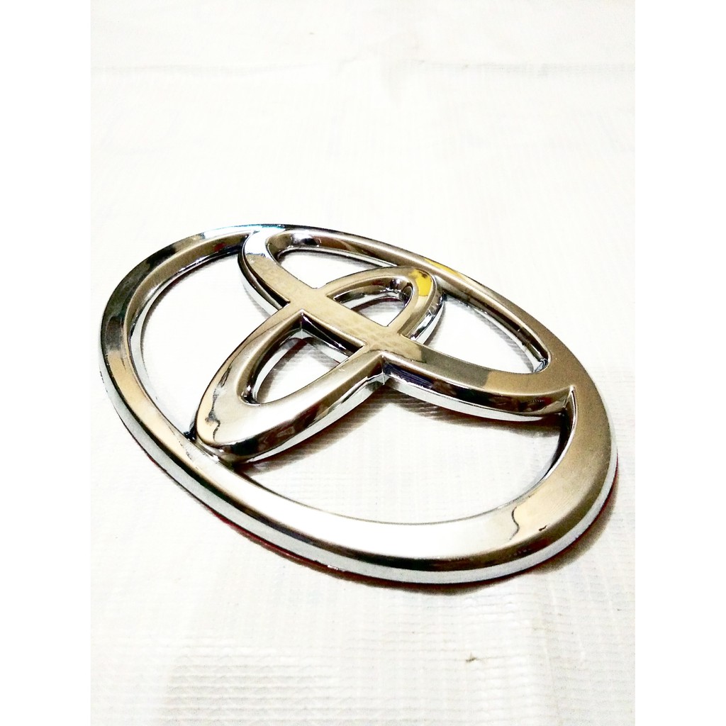 Emblem Logo Toyota Agya Chrome