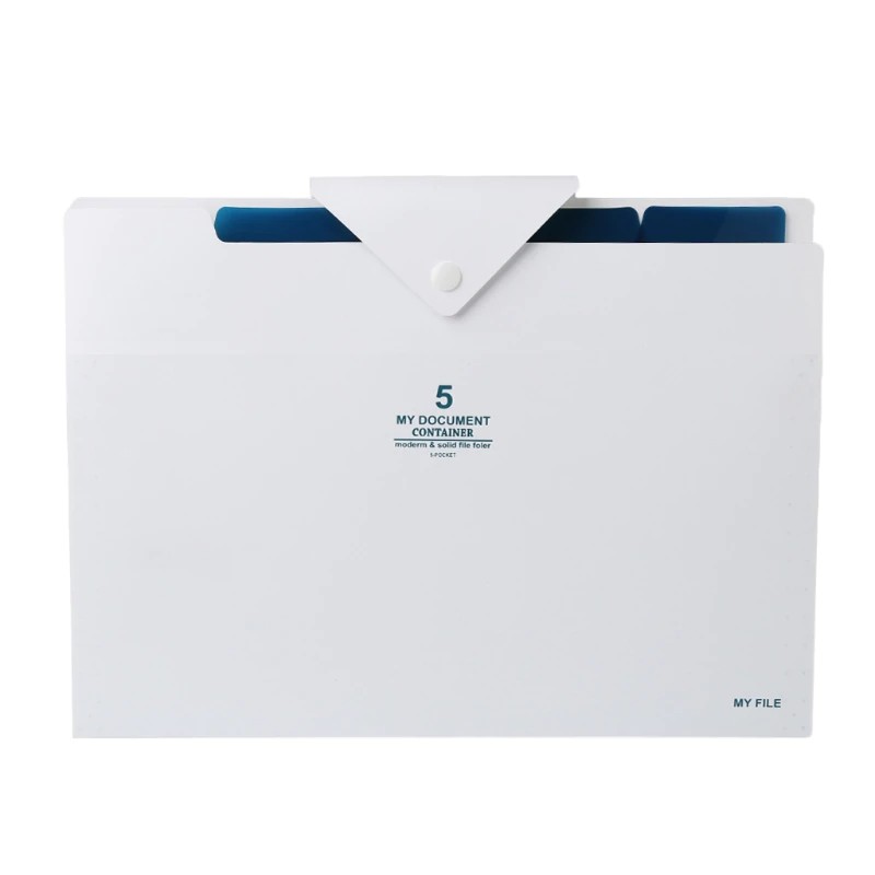 

Ongkir Gratis ya 5 layer Expanding File Folder Organ Bag A4 Organizer Paper Hold Document Folder