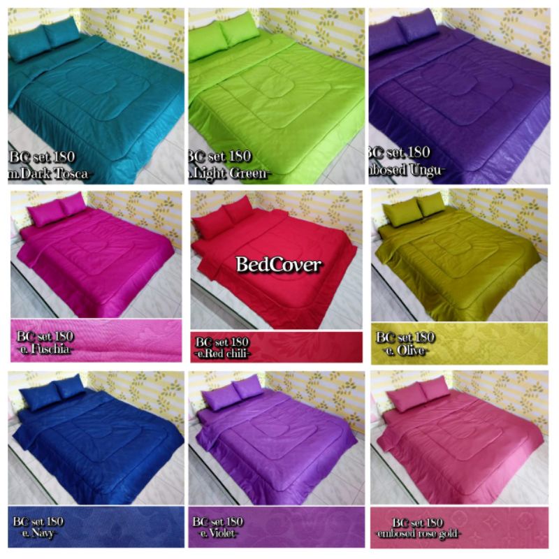 Bedcover Motif Bunga Ukuran 180x200 | Bedcover Motif Kartun Ukuran 180x200