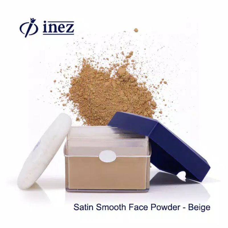 INEZ Satin Smooth Face Powder | Bedak Tabur