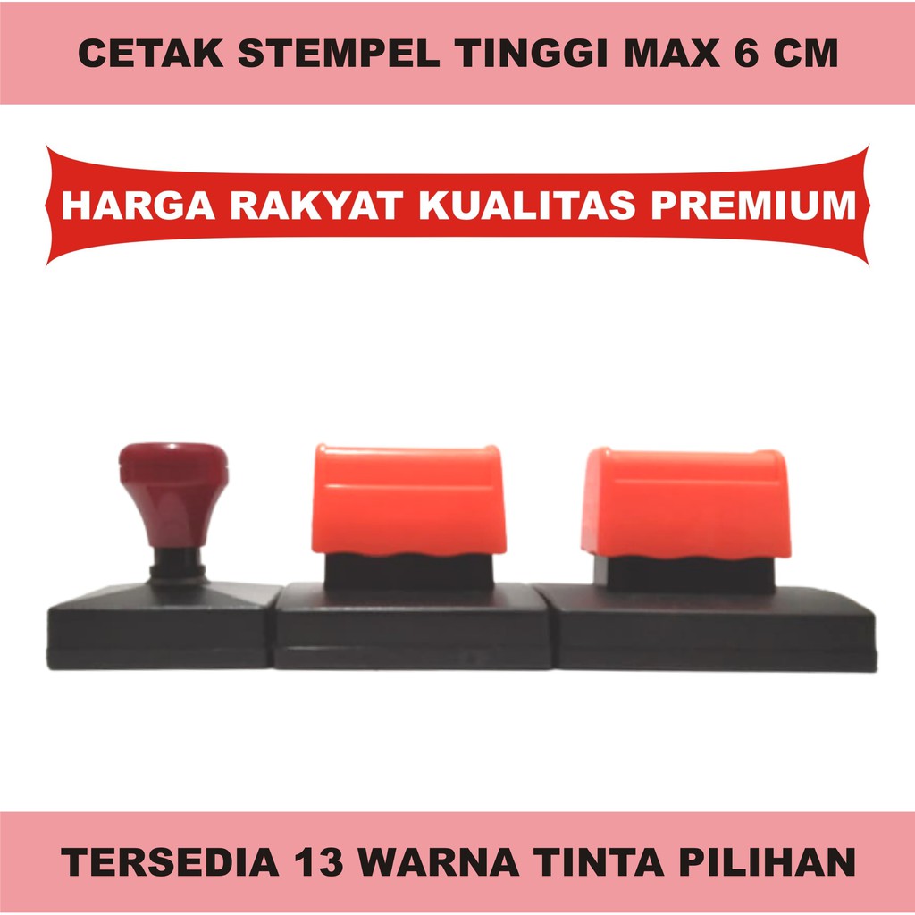 

Cetak Stempel Flash Persegi Panjang Tinggi Max 64 mm
