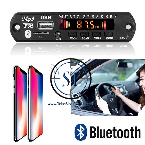 MP3 Player Bluetooth USB MMC FM +Remote +Panel