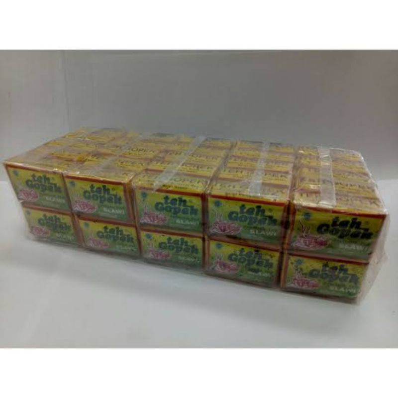 

Teh Gopek Super Premium Lusinan (GSL) 1slop isi 50pcs