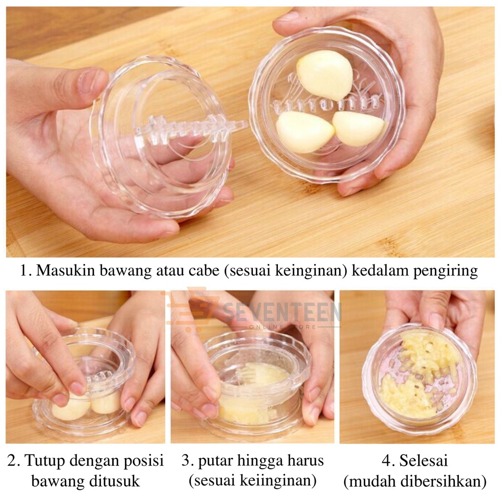 ALAT PENCACAH BAWANG PUTIH / PEREMUK BAWANG GEPREKAN BAWANG ALAT GILING BUMBU DAPUR SERBAGUNA MURAH