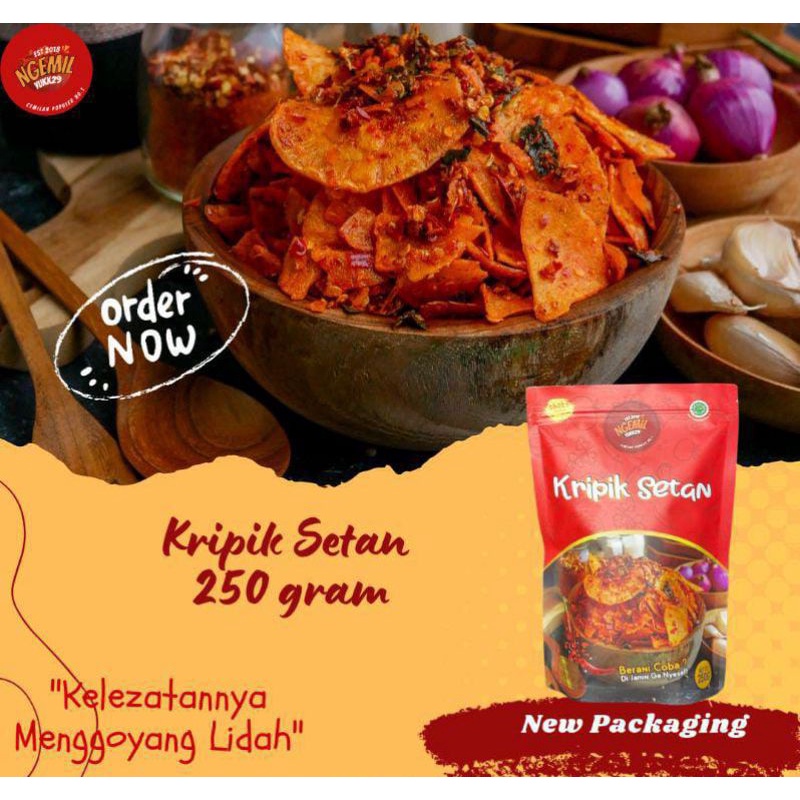 

Kripik Setan 250 gram