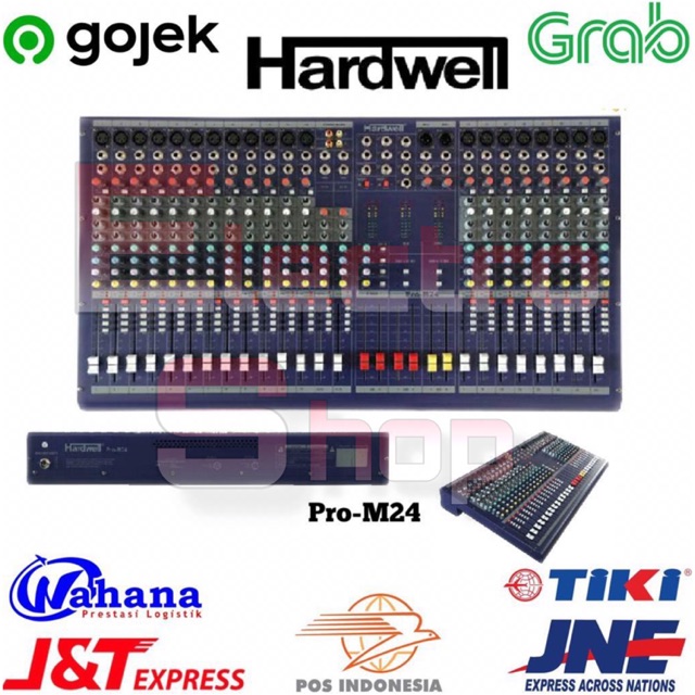 Mixer Audio Hardwell Pro M24 Original 24 Channel ELECTRO