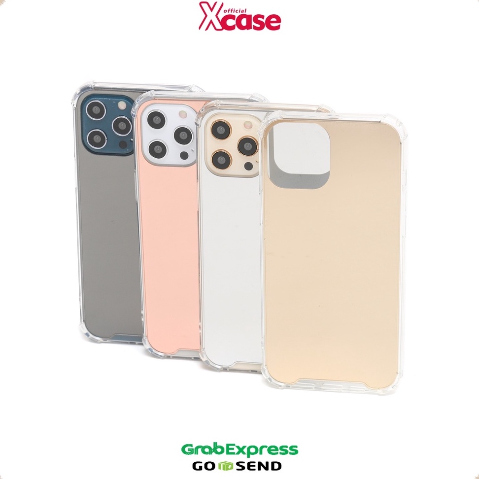 NEW COLOR! Vivo Y12 Y12S Y20 Y30 Y19 Y53 Y71 Y81 Y91 Y93 Y95 Z1RRO - Anticrack Case Kaca Cermin