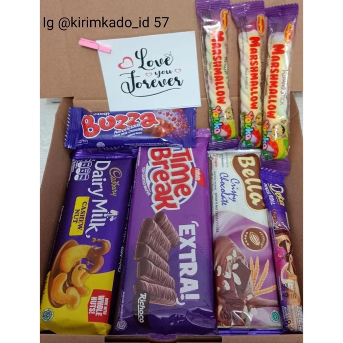 

Choco | Parcel Coklat Valentine Murah Gift Hampers Ready Stok
