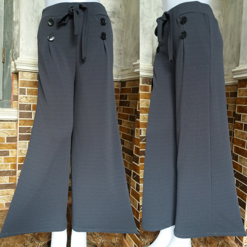 CELANA KULOT RIBBON PANJANG WANITA