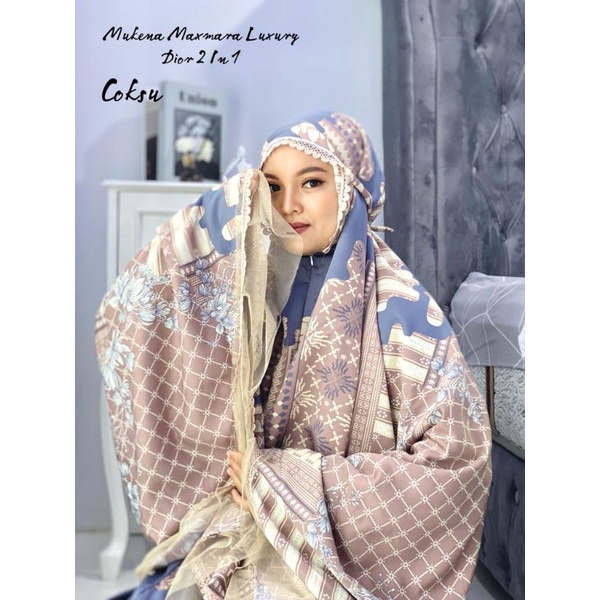 [COD] Mukena Hantaran  Maxmara Luxury 2 In 1 Dewasa Jumbo