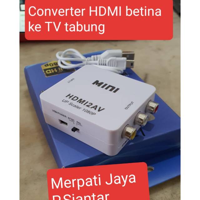 Converter RCA ke HDMI