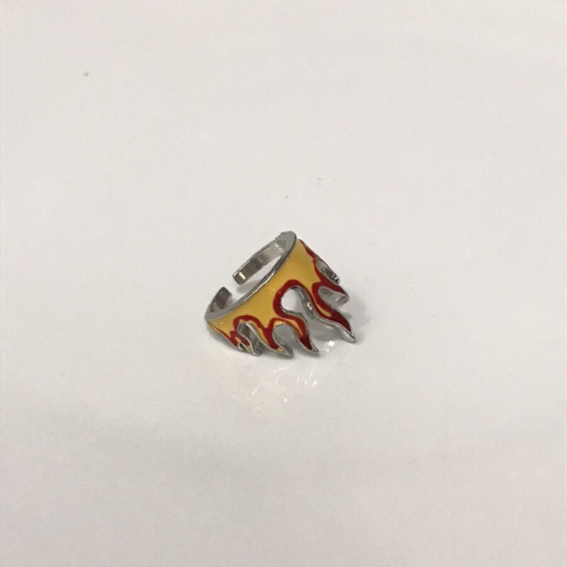 𝐟𝐢𝐫𝐞 𝐟𝐥𝐚𝐦𝐞 𝐫𝐢𝐧𝐠𝐬 —- cincin aesthetic unisex