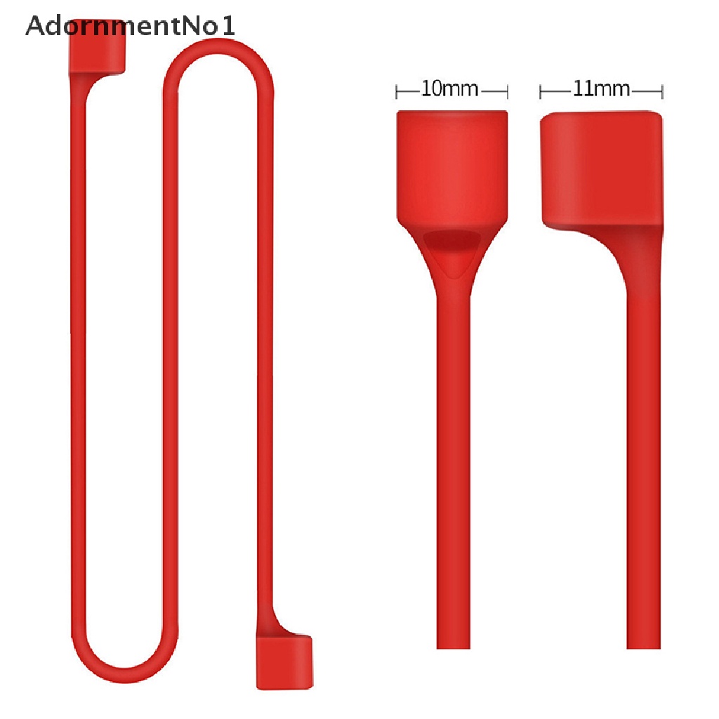 [AdornmentNo1] Anti-Lost Silicone Earphone Rope Holder Cable For AirPods Wireless Bluetooth [new]