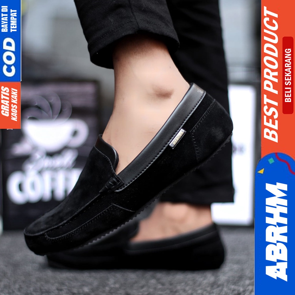 Abrhm Kilian - Sepatu Slip On Pria Casual