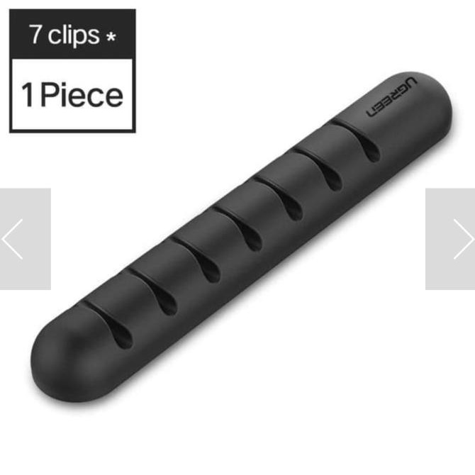 

TERBARU Cable Organizer UGreen 7 slots Organizer Cable Clip