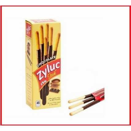 Zyluc Biskuit Stick Coklat 45g Kemasan Kotak