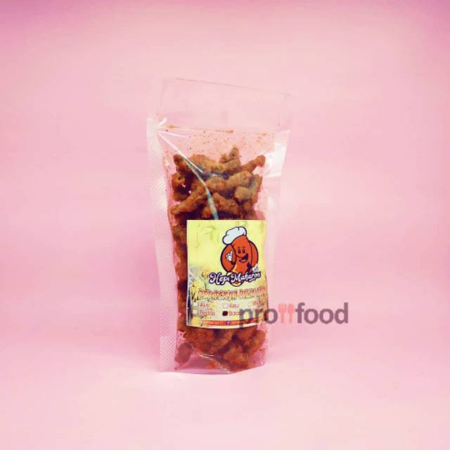 

Usus crispy uk. Sedang 150gr