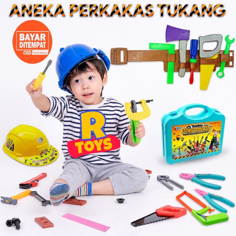 Promo Mainan Perkakas Alat Tukang Koper / Mainan Perkakas Bengkel
